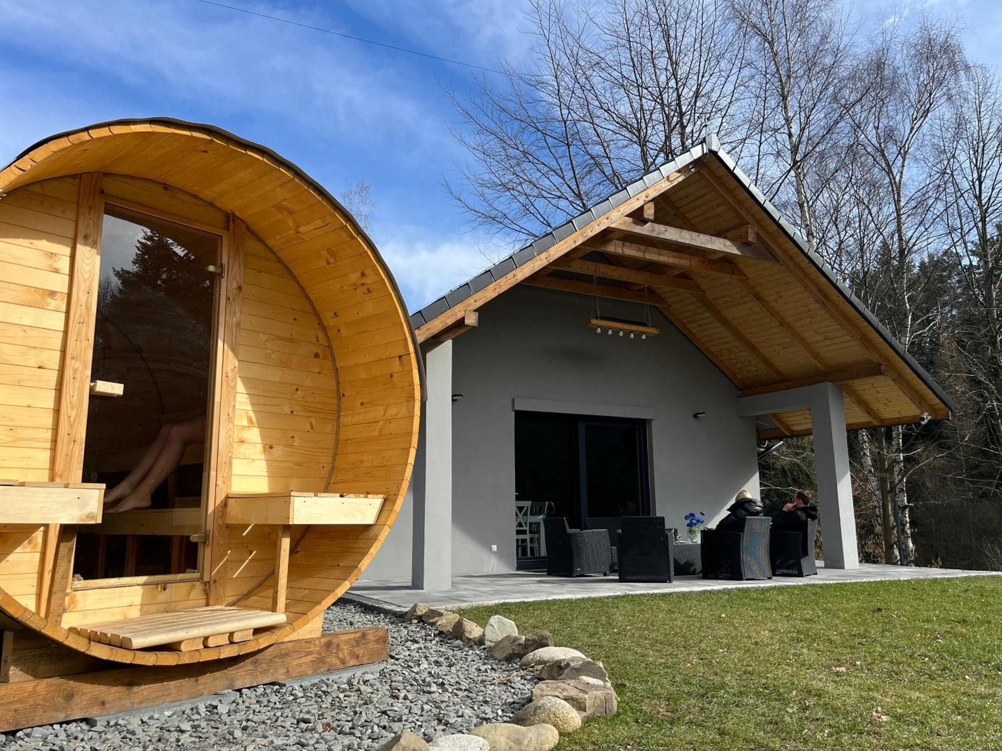 Dom Nad Stryszawka Z Balia I Sauna - Domek Wypoczynkowy Villa Stryszawa Exterior foto